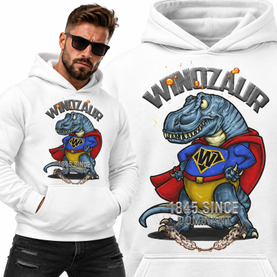 BLUZA Z KAPTUREM WINOZAUR